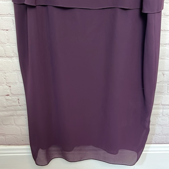 R&M Richards Beaded Slip Chiffon Jacket Dress - Picture 5 of 15